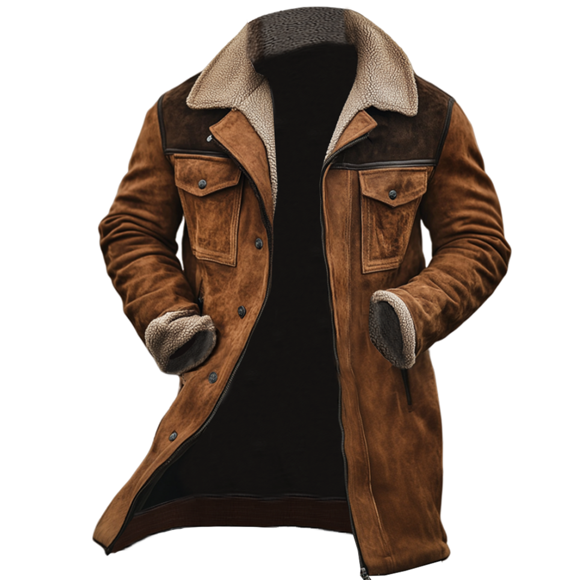 Kraveno | Cappotto vintage outdoor con molte tasche