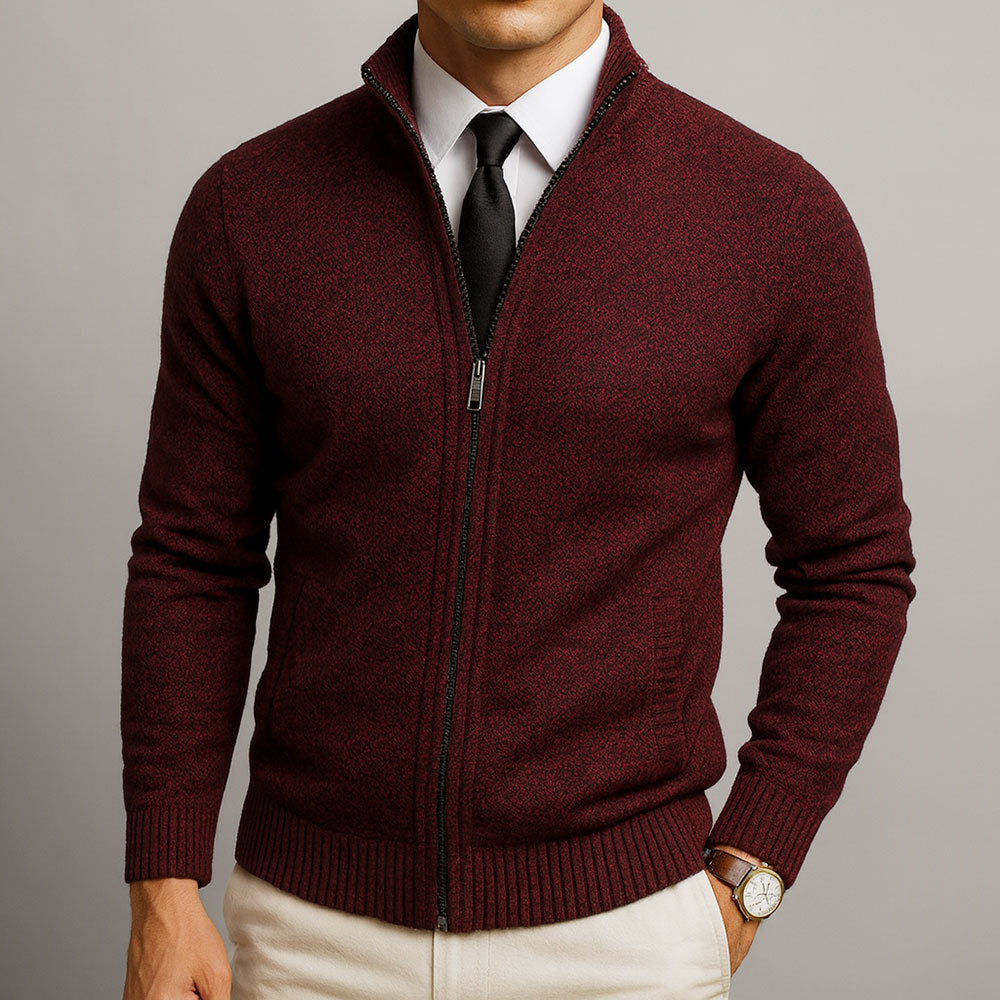 Roveri | Cardigan con zip