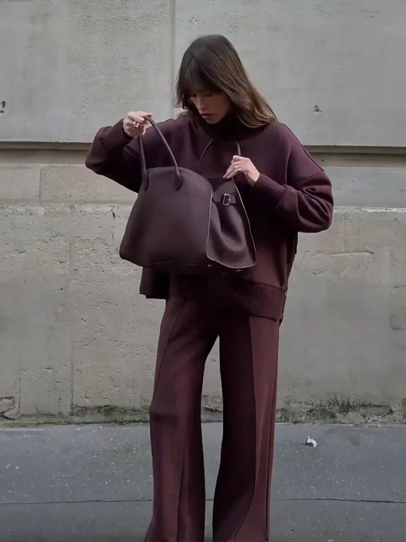 Serena | Completo coordinato di felpa dal taglio ampio