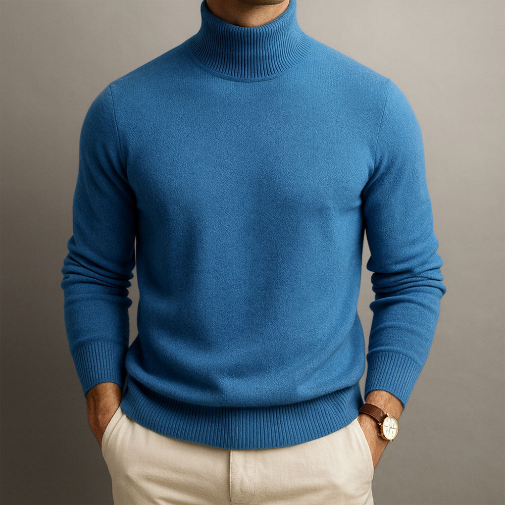 Collo alto in cashmere Roveri
