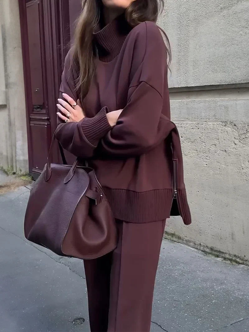 Serena | Completo coordinato di felpa dal taglio ampio