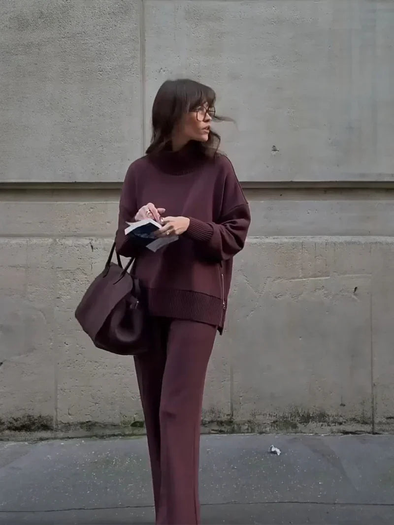 Serena | Completo coordinato di felpa dal taglio ampio