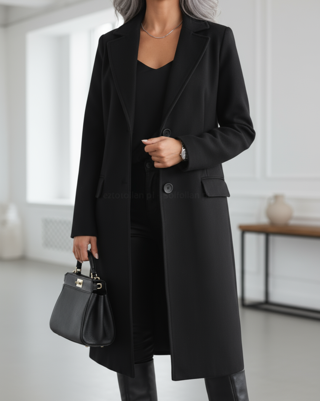 Ilaria | Elegante Cappotto Lungo