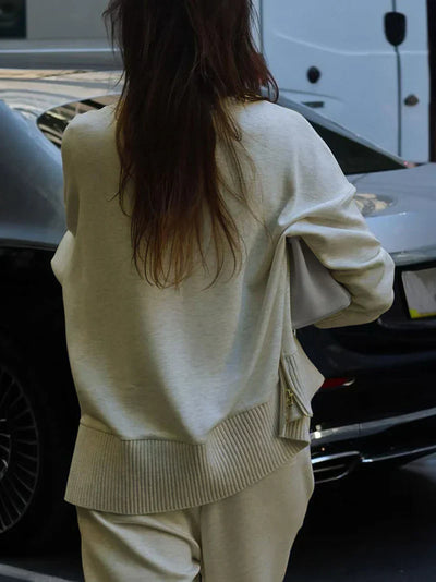 Serena | Completo coordinato di felpa dal taglio ampio