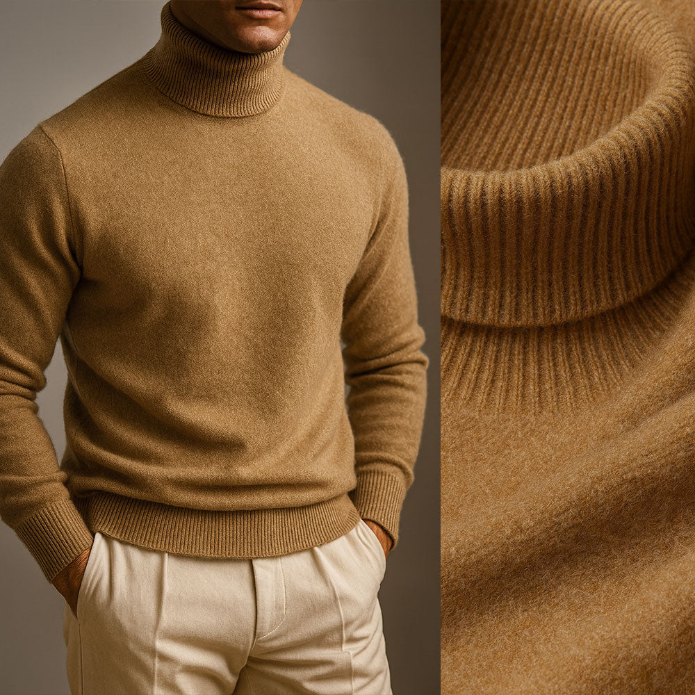 Collo alto in cashmere Roveri